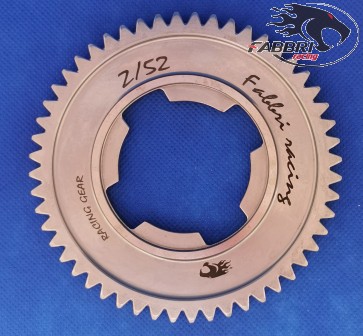 Ingranaggio 2a marcia z 52 FABBRI Racing per Vespa 50, 90, 125 ET3 Primavera, PK