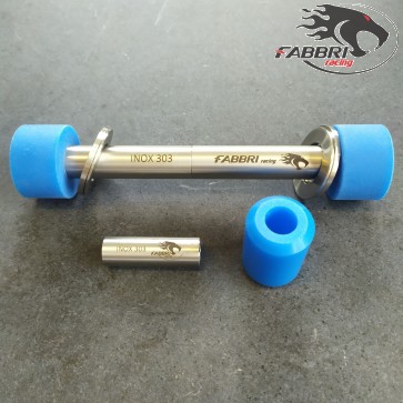 Kit silent block carter Piaggio blu